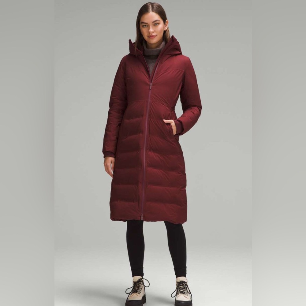NWOT Lululemon StretchSeal Sleet Street Long Down Parka